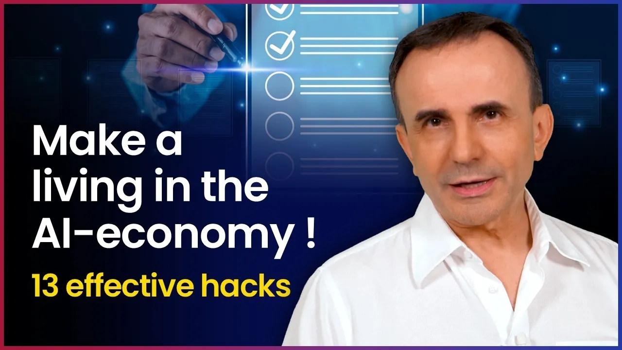 Make a Living in the AI-economy. 13 effective hacks